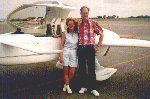 Al & Nance Aldinger - Cozy #263 N964AL - Al is 6'6